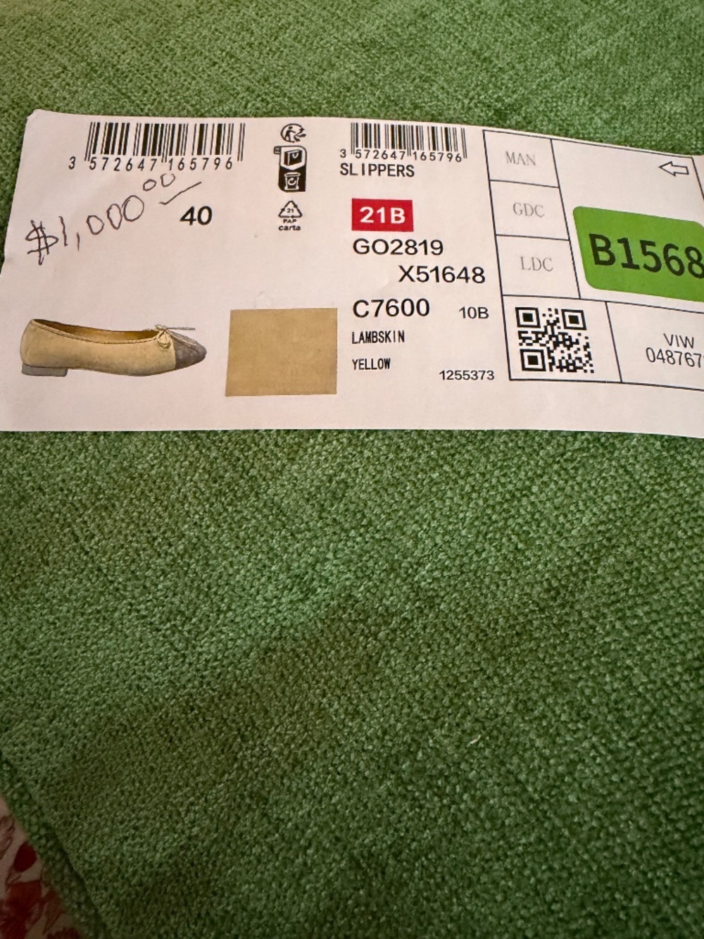 nib chanel ballet flats - Picture 2 of 2